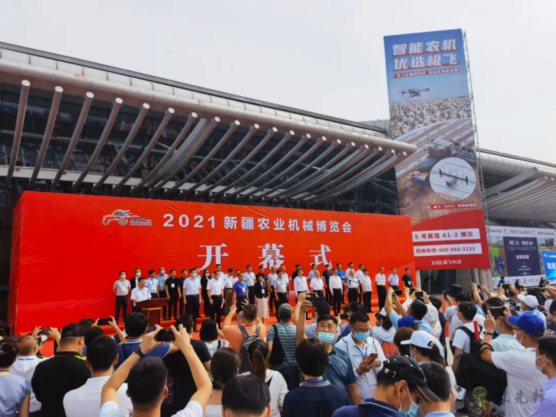 亮相新疆農機展，極飛展示棉花智能化生產硬核實力