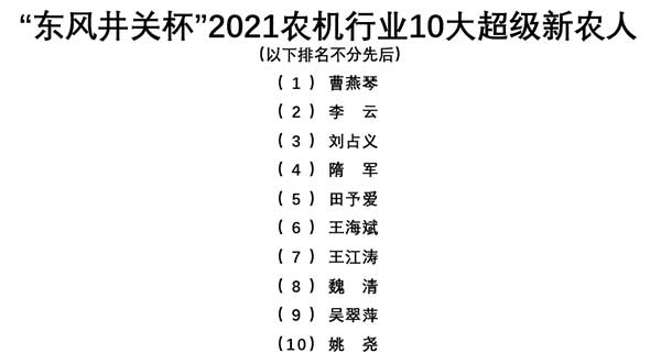 共話無人農場裝備發展，盤點2021贏戰2022