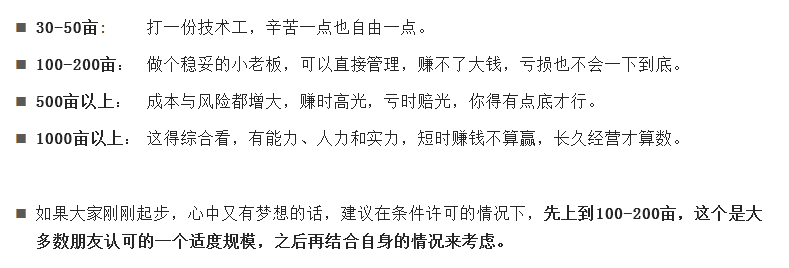 【創業復盤】搞農業，多大規模合適？